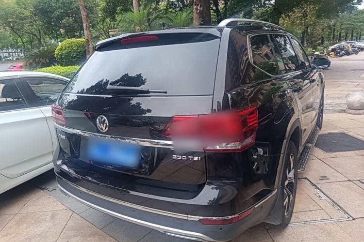 Used Volkswagen Teramont 2020 330TSI Two-Wheel-Drive Luxury Edition China VI Standard Rear Right 45 Deg