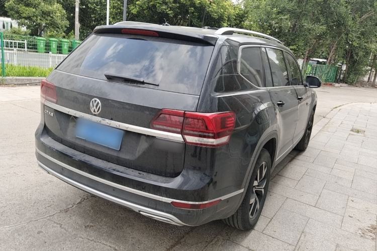 Used Volkswagen Teramont 2020 380TSI Four-Wheel Drive Luxury Version China VI Standard Rear Right 45 Deg