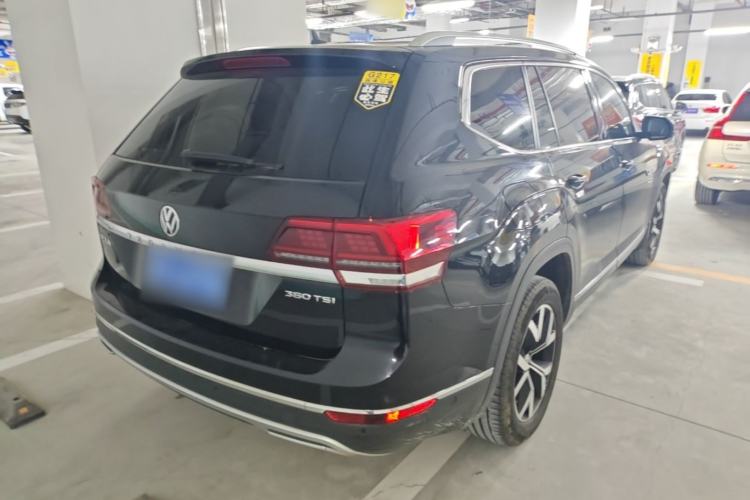Used Volkswagen Teramont 2020 Revised Version 380TSI Four-Wheel Drive Luxury Edition Rear Right 45 Deg