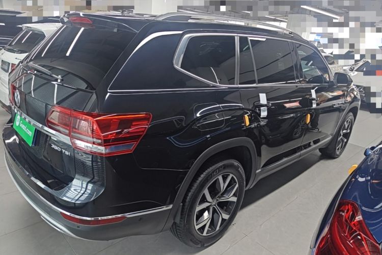 Used Volkswagen Teramont 2020 Revised Version 380TSI Four-Wheel Drive Luxury Edition Rear Right 45 Deg