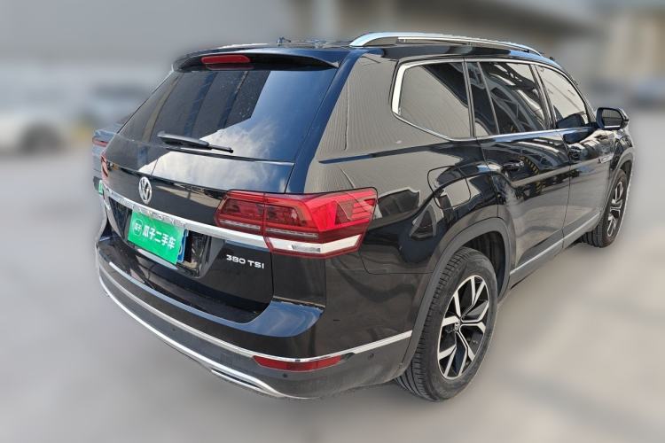 Used Volkswagen Teramont 2020 Revised Version 380TSI Four-Wheel Drive Luxury Edition Rear Right 45 Deg