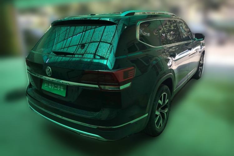 Used Volkswagen Teramont 2020 380TSI Four-Wheel Drive Luxury Version China VI Standard Rear Right 45 Deg