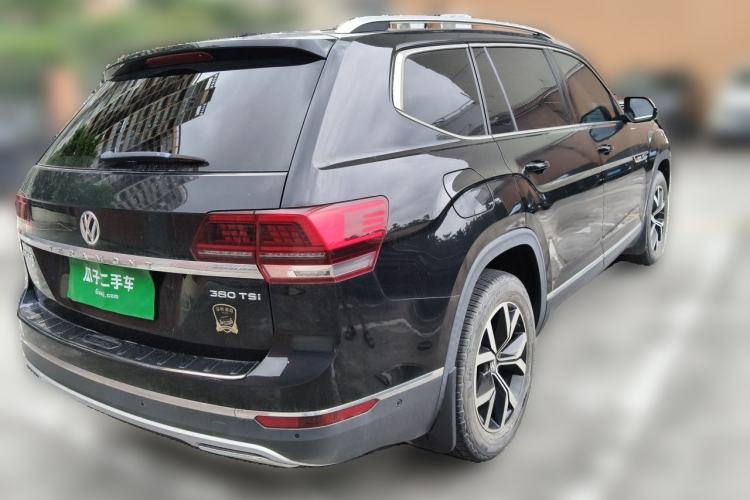 Used Volkswagen Teramont 2020 380TSI Four-Wheel Drive Luxury Version China VI Standard Rear Right 45 Deg