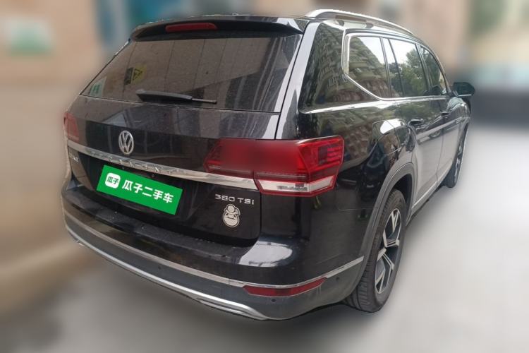 Used Volkswagen Teramont 2020 380TSI Four-Wheel Drive Luxury Version China VI Standard Rear Right 45 Deg