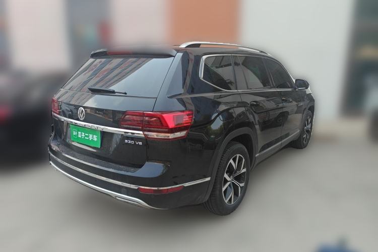 Used Volkswagen Teramont 2020 Revised Version 530 V6 Four-Wheel Drive Luxury Edition Rear Right 45 Deg