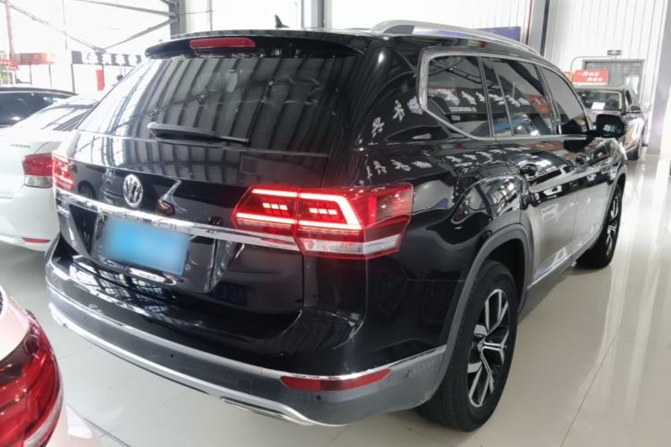 Used Volkswagen Teramont 2020 330TSI Two-Wheel-Drive Luxury Edition China VI Standard Rear Right 45 Deg