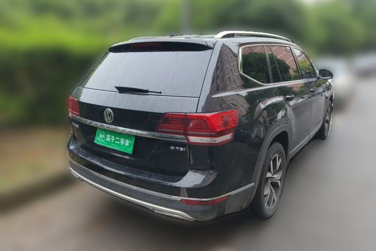 Used Volkswagen Teramont 2020 330TSI Two-Wheel-Drive Luxury Edition China VI Standard Rear Right 45 Deg