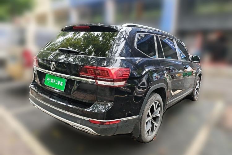 Used Volkswagen Teramont 2020 Revised Version 380TSI Four-Wheel Drive Luxury Edition Rear Right 45 Deg