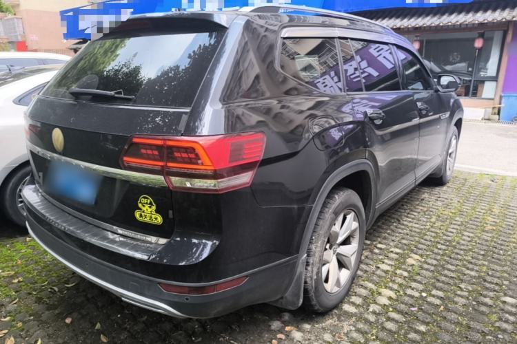 Used Volkswagen Teramont 2020 380TSI Four-Wheel Drive Comfort Edition China VI Standard Rear Right 45 Deg