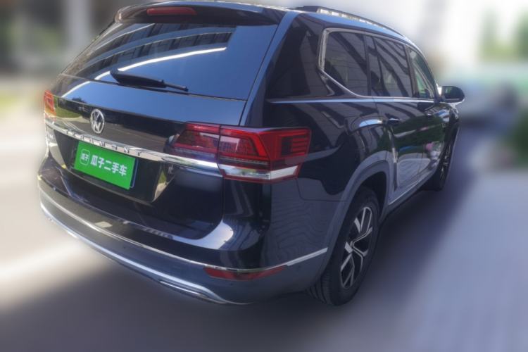 Used Volkswagen Teramont 2020 380TSI Four-Wheel Drive Luxury Version China VI Standard Rear Right 45 Deg