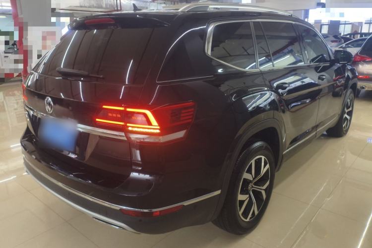 Used Volkswagen Teramont 2020 330TSI Two-Wheel-Drive Luxury Edition China VI Standard Rear Right 45 Deg