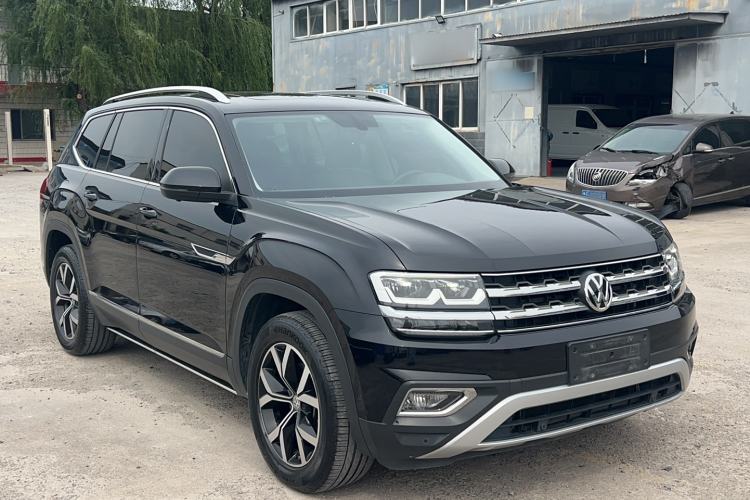 Used Volkswagen Teramont 2020 330TSI Two-Wheel-Drive Luxury Edition China VI Standard Rear Right 45 Deg