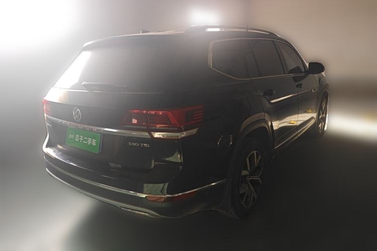 Used Volkswagen Teramont 2020 330TSI Two-Wheel-Drive Luxury Edition China VI Standard Rear Right 45 Deg
