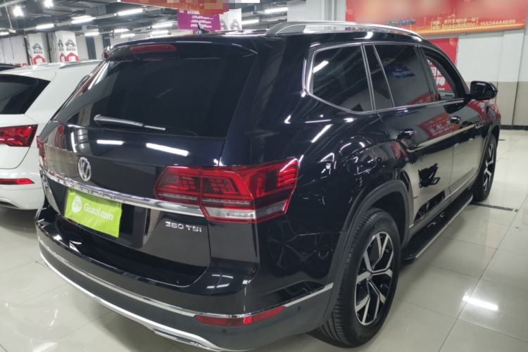 Used Volkswagen Teramont 2020 Revised Version 380TSI Four-Wheel Drive Luxury Edition Rear Right 45 Deg