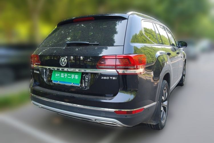 Used Volkswagen Teramont 2020 380TSI Four-Wheel Drive Luxury Version China VI Standard Rear Right 45 Deg