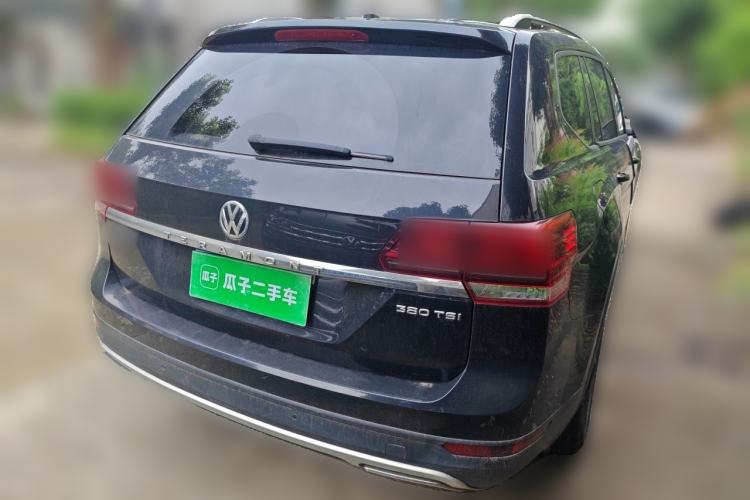 Used Volkswagen Teramont 2020 380TSI Four-Wheel Drive Comfort Edition China VI Standard Rear Right 45 Deg