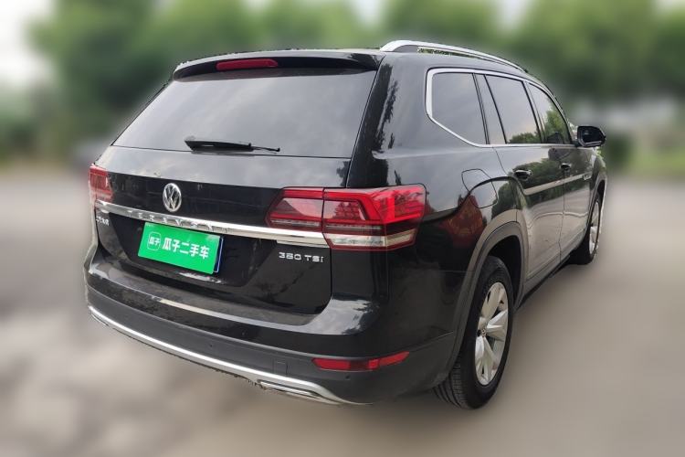 Used Volkswagen Teramont 2020 380TSI Four-Wheel Drive Comfort Edition China VI Standard Rear Right 45 Deg