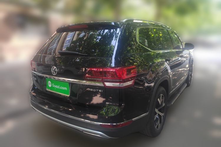Used Volkswagen Teramont 2020 380TSI Four-Wheel Drive Luxury Version China VI Standard Rear Right 45 Deg