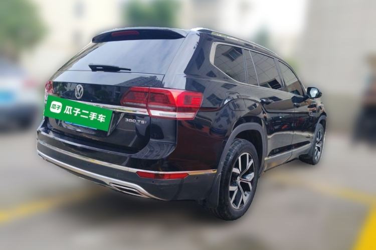 Used Volkswagen Teramont 2020 380TSI Four-Wheel Drive Luxury Version China VI Standard Rear Right 45 Deg