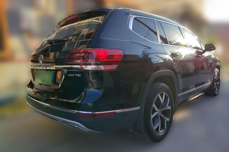 Used Volkswagen Teramont 2020 Revised Version 380TSI Four-Wheel Drive Luxury Edition Rear Right 45 Deg