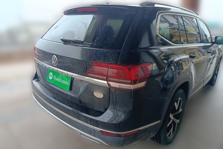 Used Volkswagen Teramont 2020 380TSI Four-Wheel Drive Luxury Version China VI Standard Rear Right 45 Deg