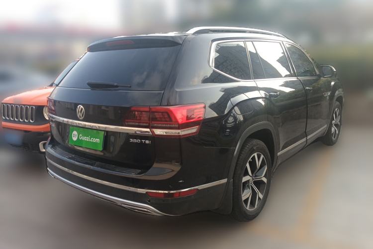 Used Volkswagen Teramont 2020 380TSI Four-Wheel Drive Luxury Version China VI Standard Rear Right 45 Deg