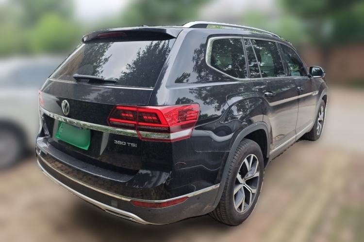 Used Volkswagen Teramont 2020 Revised Version 380TSI Four-Wheel Drive Luxury Edition Rear Right 45 Deg