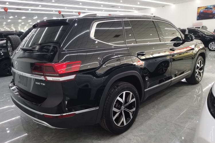 Used Volkswagen Teramont 2020 Revised Version 380TSI Four-Wheel Drive Luxury Edition Rear Right 45 Deg