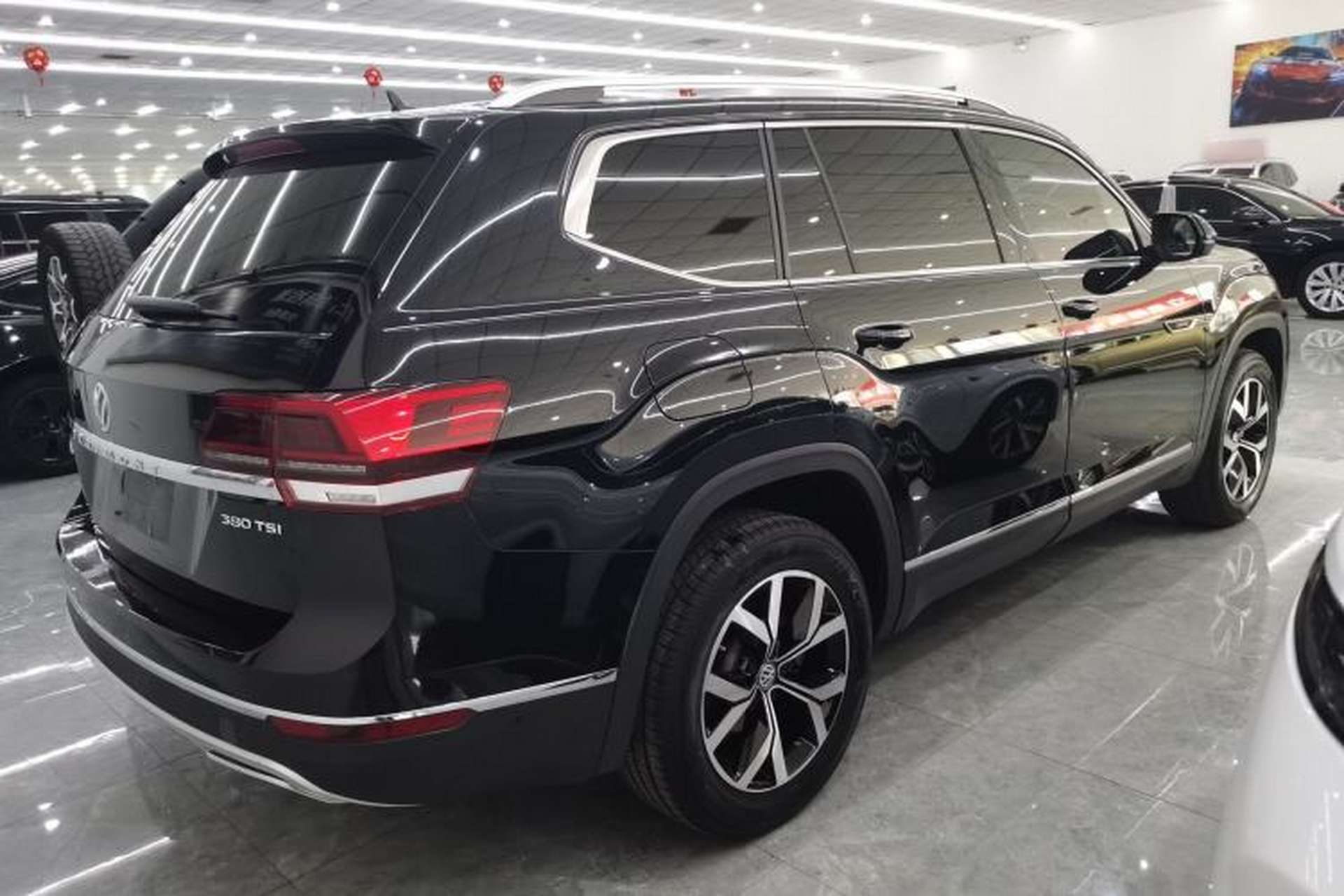 Used Volkswagen Teramont 2020 Revised Version 380TSI Four-Wheel Drive Luxury Edition Rear Right 45 Deg