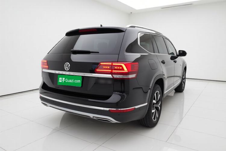 Used Volkswagen Teramont 2020 Revised Version 380TSI Four-Wheel Drive Luxury Edition Rear Right 45 Deg