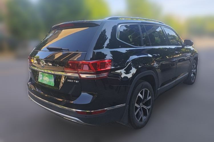 Used Volkswagen Teramont 2020 Revised Version 380TSI Four-Wheel Drive Luxury Edition Rear Right 45 Deg