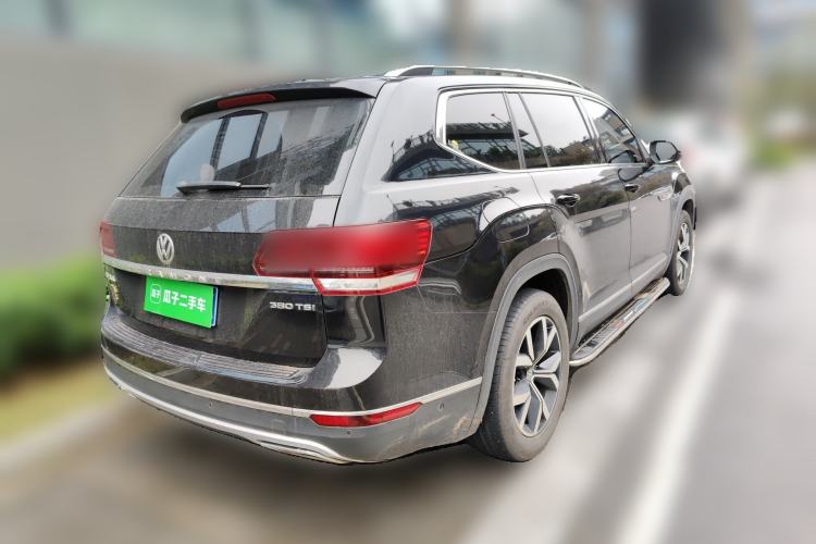 Used Volkswagen Teramont 2020 380TSI Four-Wheel Drive Luxury Version China VI Standard Rear Right 45 Deg
