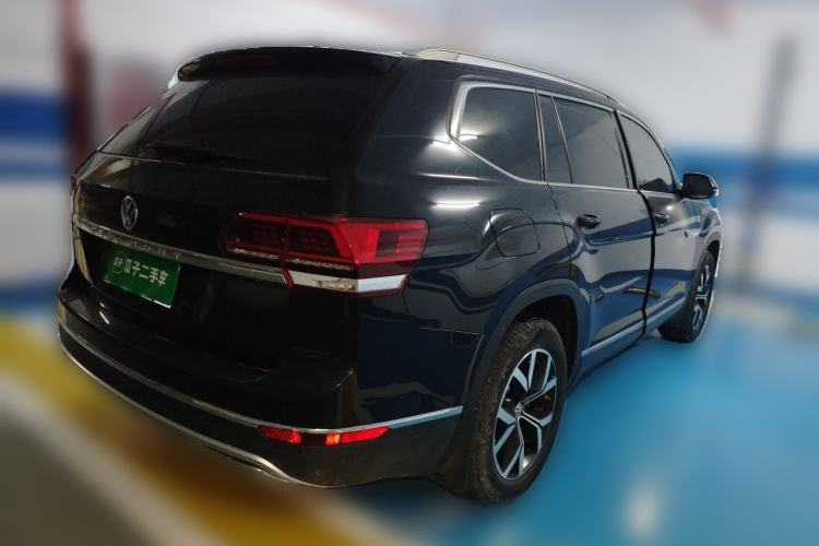 Used Volkswagen Teramont 2020 Revised Version 380TSI Four-Wheel Drive Luxury Edition Rear Right 45 Deg