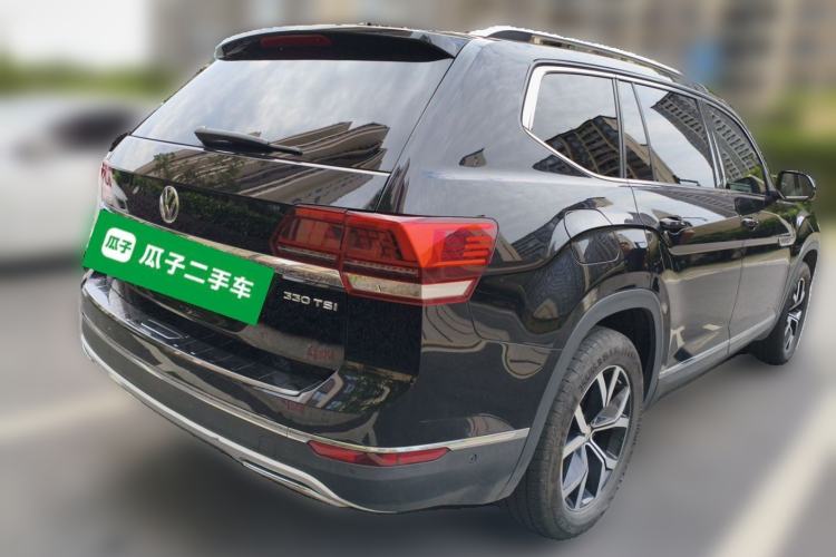 Used Volkswagen Teramont 2020 Revised Version 330TSI Two-Wheel Drive Luxury Edition Rear Right 45 Deg