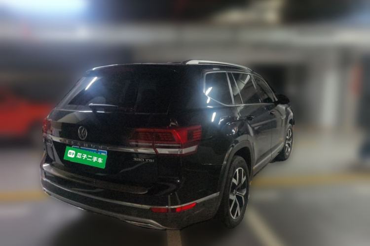 Used Volkswagen Teramont 2020 Revised Version 380TSI Four-Wheel Drive Luxury Edition Rear Right 45 Deg