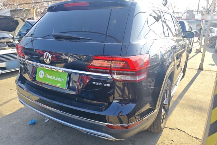 Used Volkswagen Teramont 2020 Revised Version 530 V6 Four-Wheel Drive Luxury Edition Rear Right 45 Deg