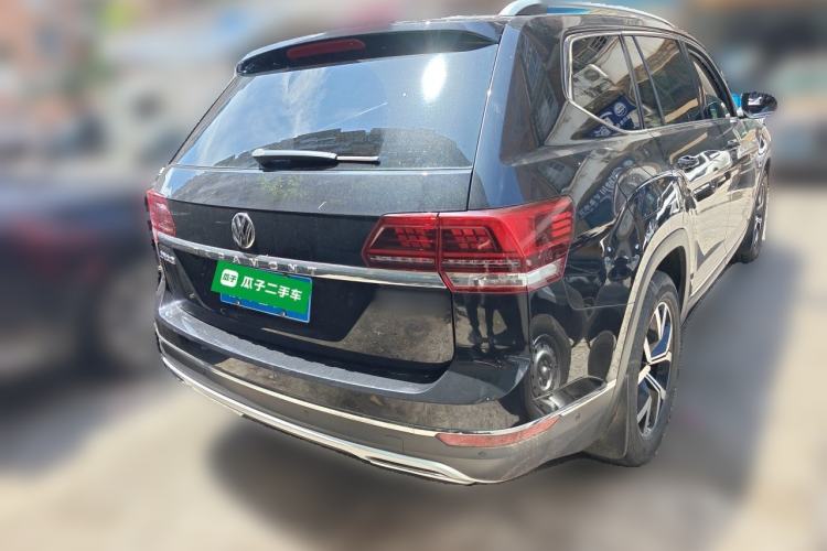 Used Volkswagen Teramont 2020 380TSI Four-Wheel Drive Luxury Version China VI Standard Rear Right 45 Deg