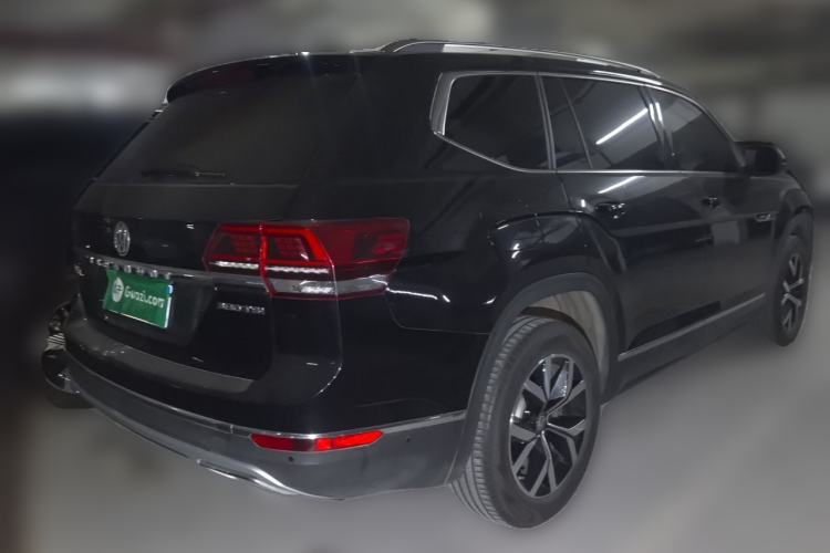 Used Volkswagen Teramont 2020 Revised Version 380TSI Four-Wheel Drive Luxury Edition Rear Right 45 Deg