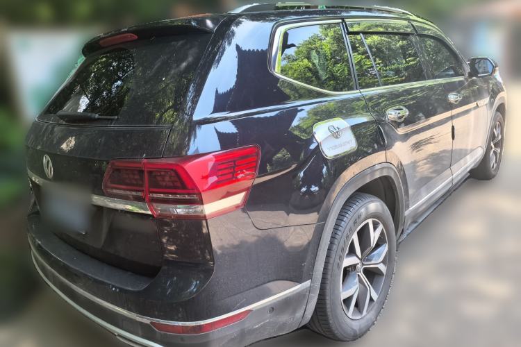 Used Volkswagen Teramont 2020 Revised Version 380TSI Four-Wheel Drive Luxury Edition Rear Right 45 Deg