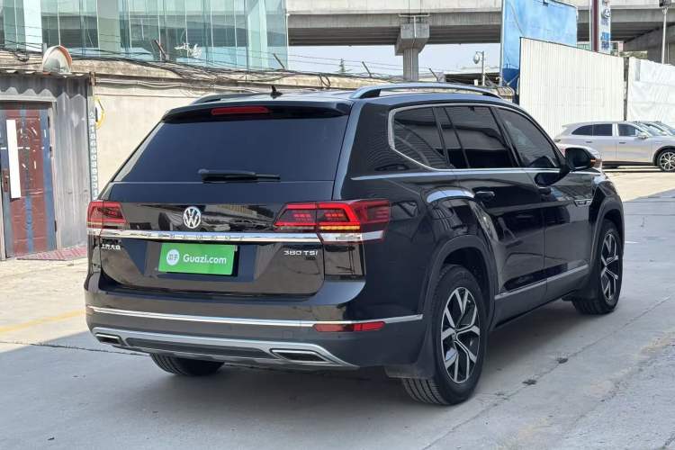 Used Volkswagen Teramont 2020 380TSI Four-Wheel Drive Luxury Version China VI Standard Rear Right 45 Deg