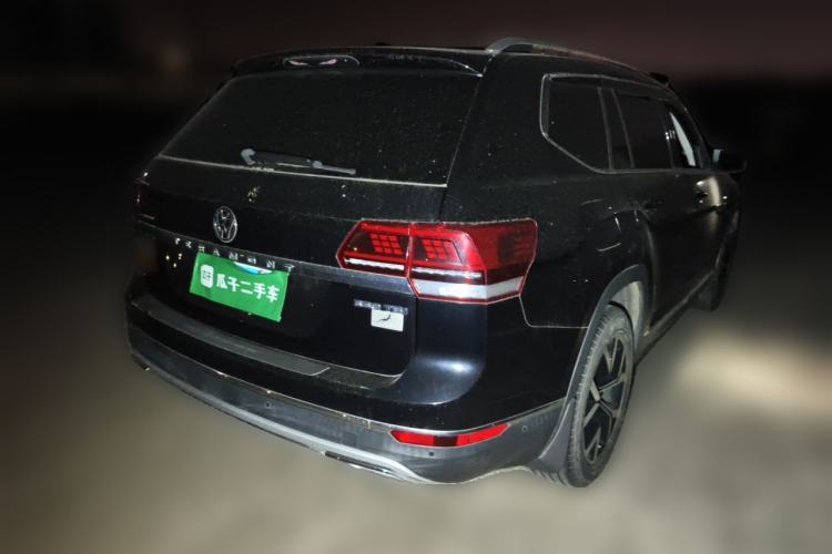 Used Volkswagen Teramont 2020 330TSI Two-Wheel-Drive Luxury Edition China VI Standard Rear Right 45 Deg
