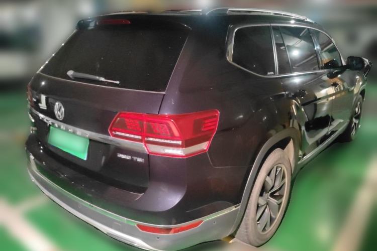 Used Volkswagen Teramont 2020 380TSI Four-Wheel Drive Luxury Version China VI Standard Rear Right 45 Deg