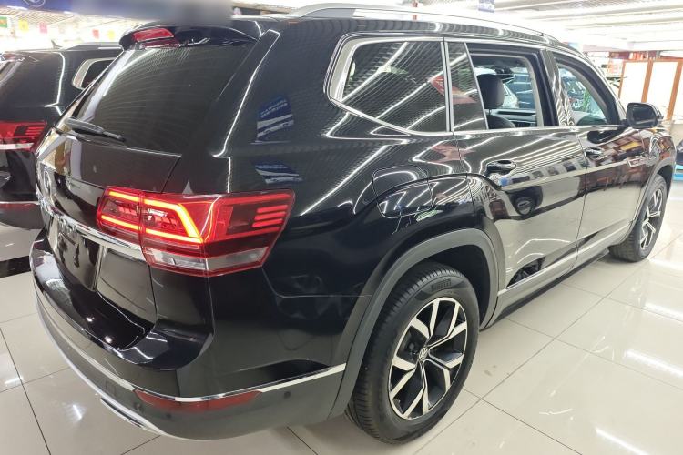 Used Volkswagen Teramont 2020 Revised Version 380TSI Four-Wheel Drive Luxury Edition Rear Right 45 Deg