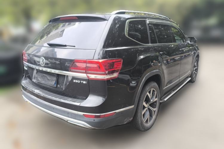 Used Volkswagen Teramont 2020 Revised Version 330TSI Two-Wheel Drive Luxury Edition Rear Right 45 Deg