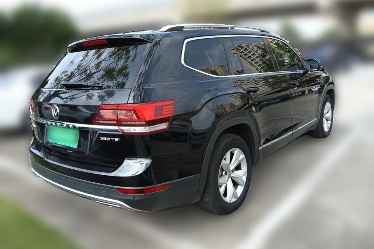 Used Volkswagen Teramont 2020 Revised Version 380TSI Four-Wheel Drive Comfort Edition Rear Right 45 Deg