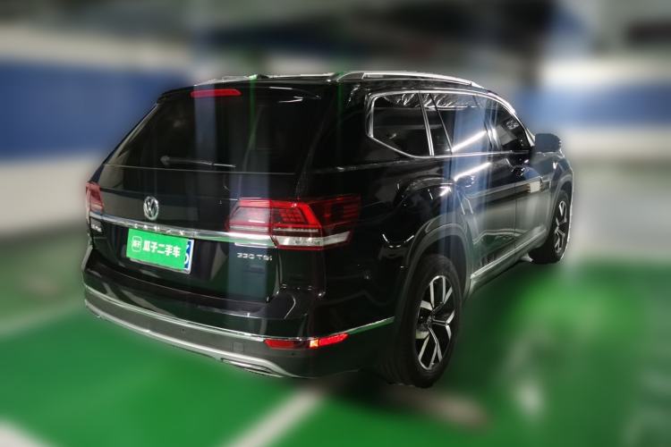 Used Volkswagen Teramont 2020 Revised Version 330TSI Two-Wheel Drive Luxury Edition Rear Right 45 Deg