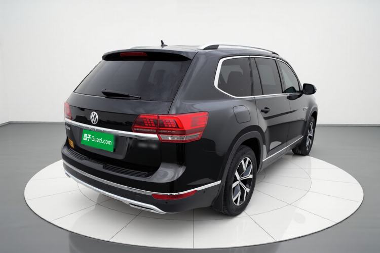 Used Volkswagen Teramont 2020 330TSI Two-Wheel-Drive Luxury Edition China VI Standard Rear Right 45 Deg