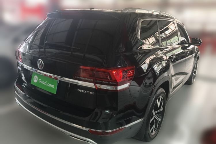 Used Volkswagen Teramont 2020 380TSI Four-Wheel Drive Luxury Version China VI Standard Rear Right 45 Deg