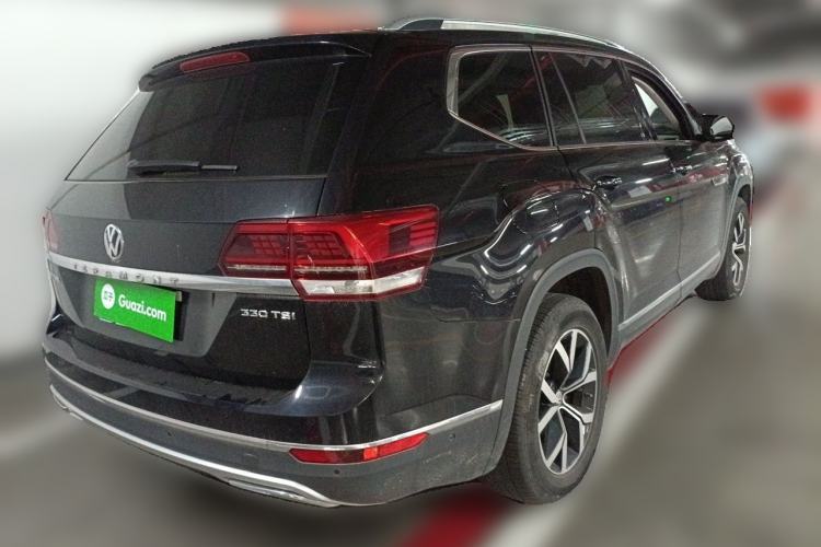 Used Volkswagen Teramont 2020 330TSI Two-Wheel-Drive Luxury Edition China VI Standard Rear Right 45 Deg