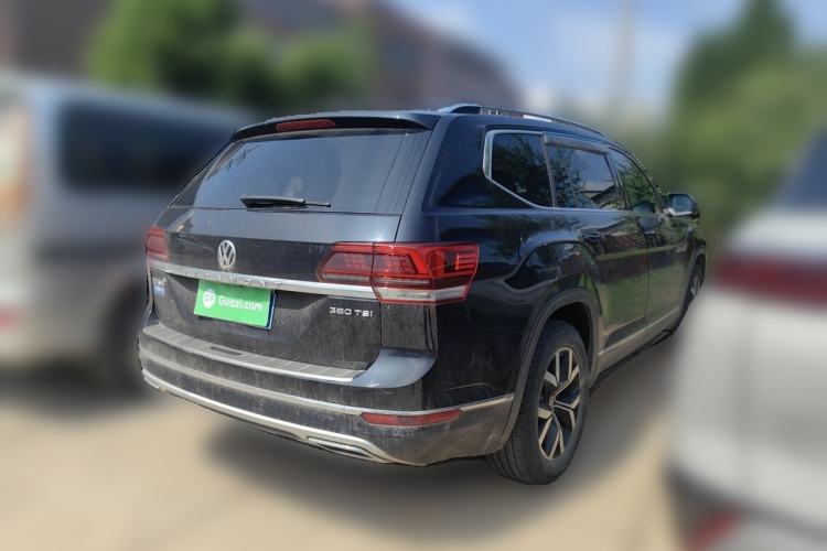 Used Volkswagen Teramont 2020 380TSI Four-Wheel Drive Luxury Version China VI Standard Rear Right 45 Deg